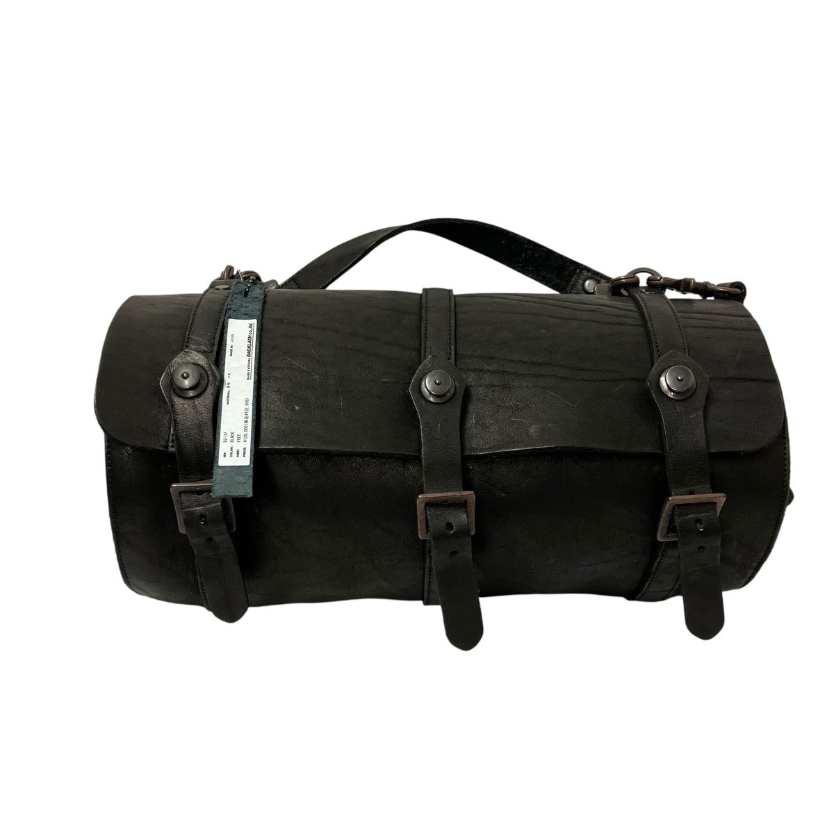 ISAMU KATAYAMA BACKLASH DOUBLE SHOULDER GARMENT-DYED ROLL BAGボストンバッグ92-37 古着・中古-1枚目のアイテム画像