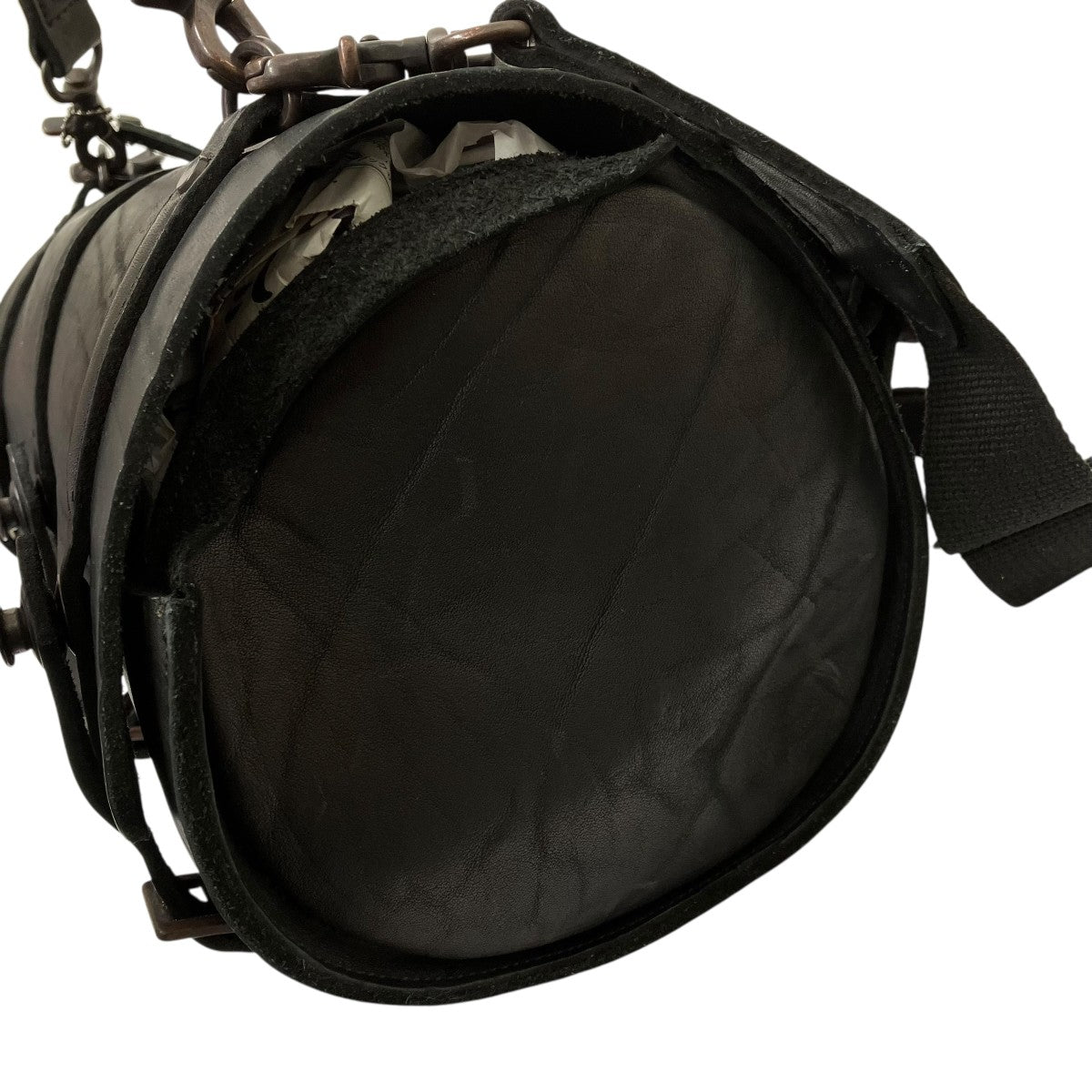 ISAMU KATAYAMA BACKLASH DOUBLE SHOULDER GARMENT-DYED ROLL BAGボストンバッグ92-37 古着・中古-4枚目のアイテム画像