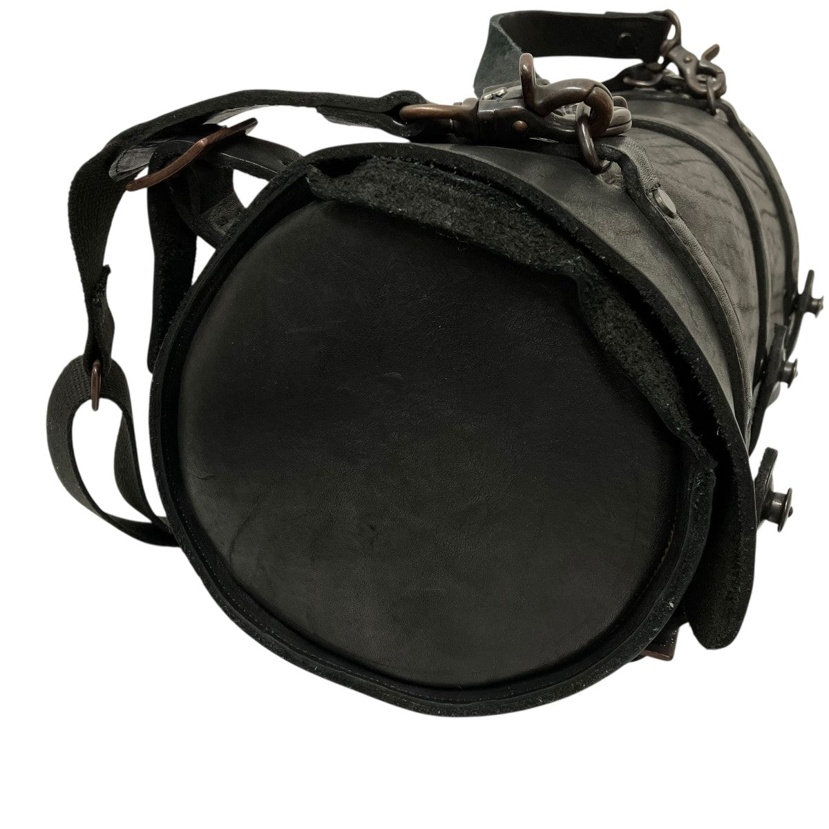 ISAMU KATAYAMA BACKLASH DOUBLE SHOULDER GARMENT-DYED ROLL BAGボストンバッグ92-37 古着・中古-5枚目のアイテム画像