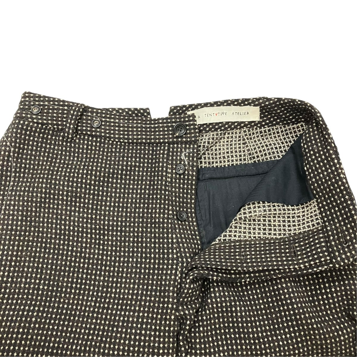 George BUTTONED JACQUARD WORKER PANTSパンツMA2526654B