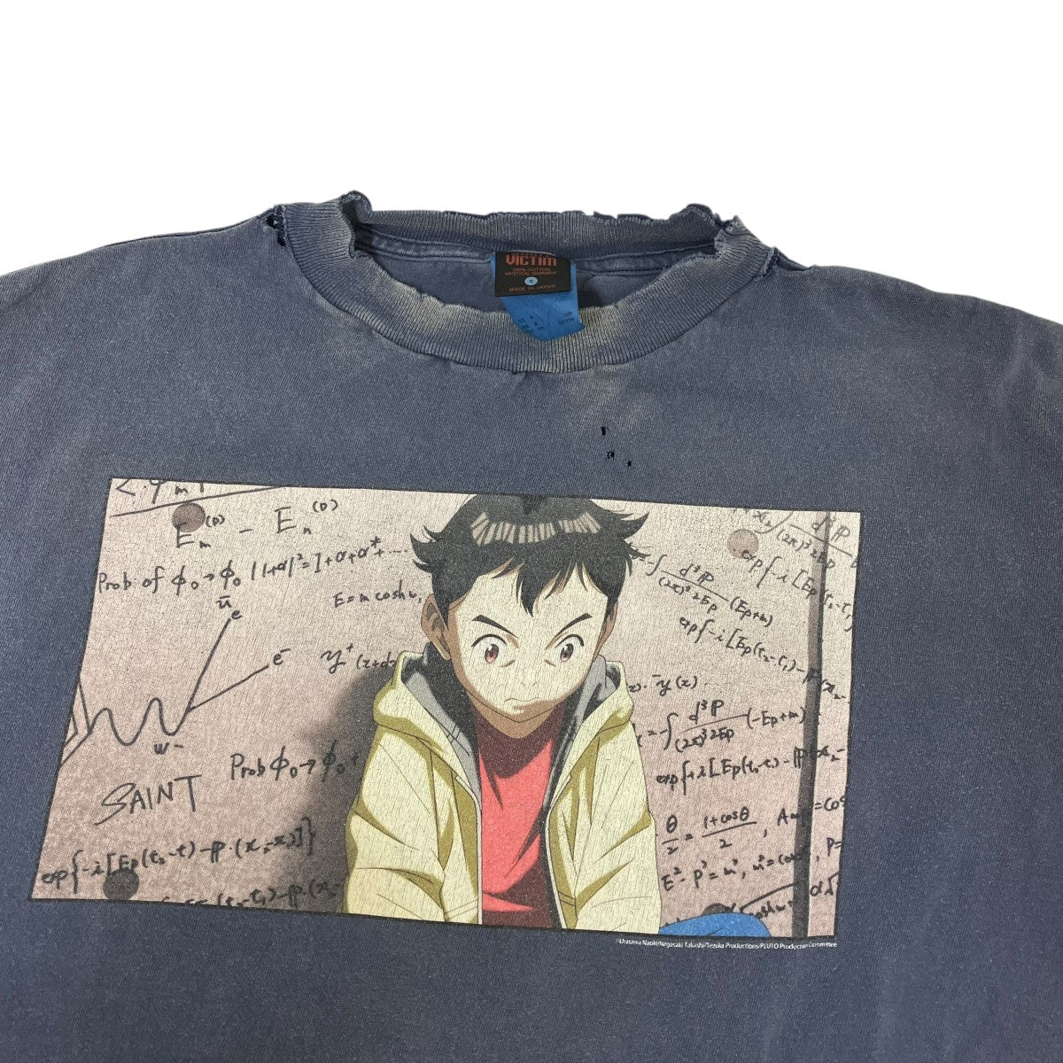SAINT MICHAEL(セントマイケル) PLUTO SS TEE PLUTO NAVYTシャツSM