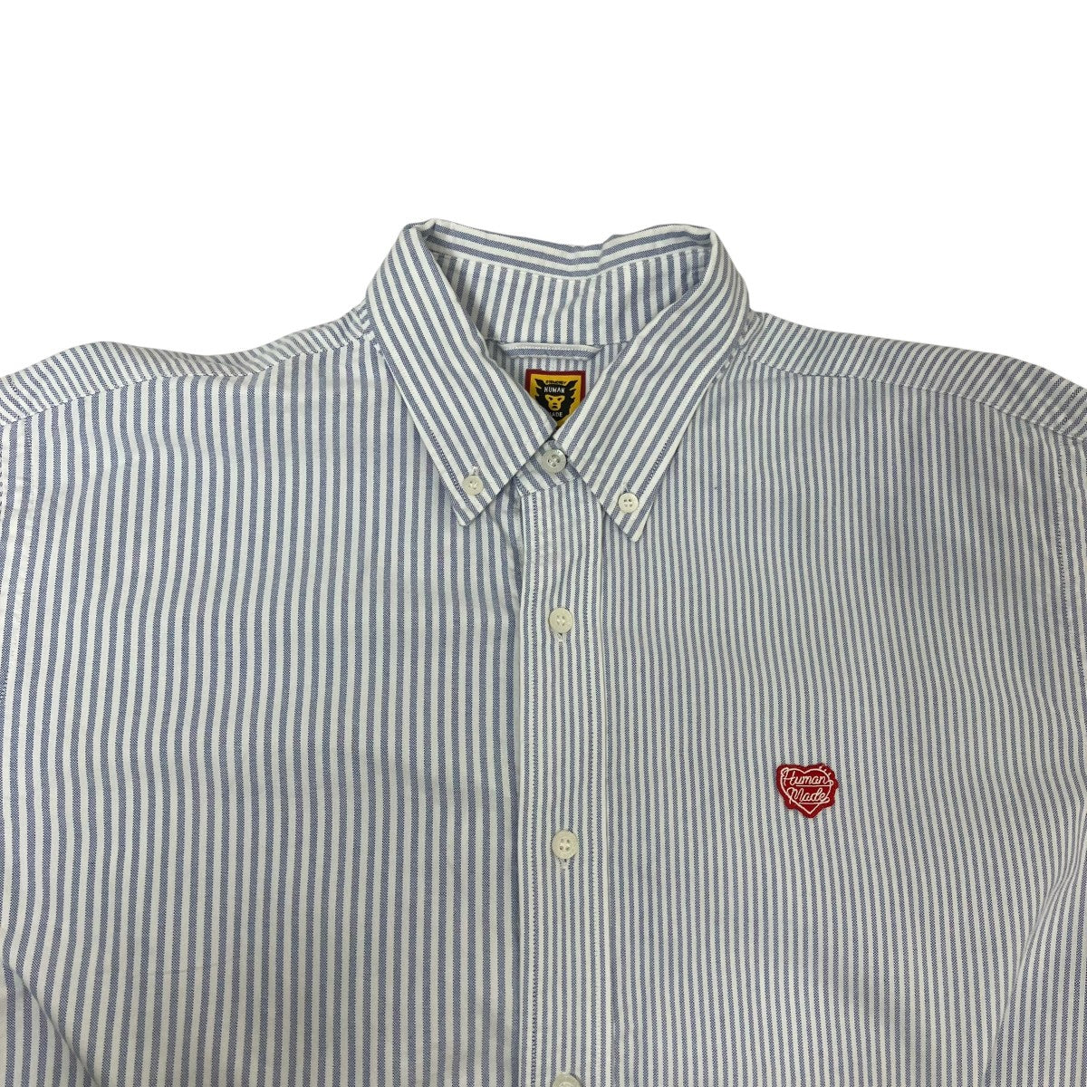 HUMAN MADE(ヒューマンメイド) STRIPED OXFORD BD SHIRTボタンダウン