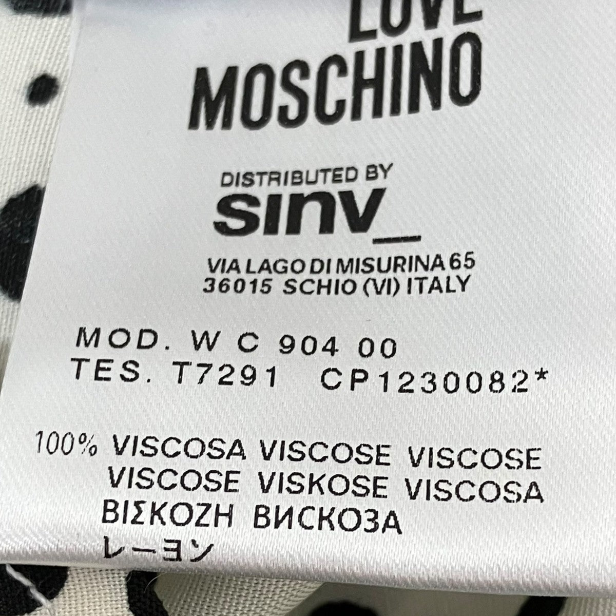 LOVE MOSCHINO ボウタイブラウスWC904 00 古着・中古-6枚目のアイテム画像