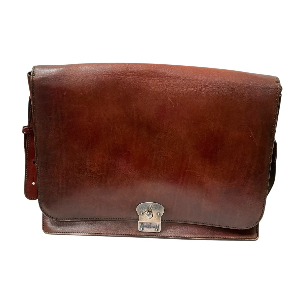 Berluti レザーショルダーバッグ 古着・中古-1枚目のアイテム画像