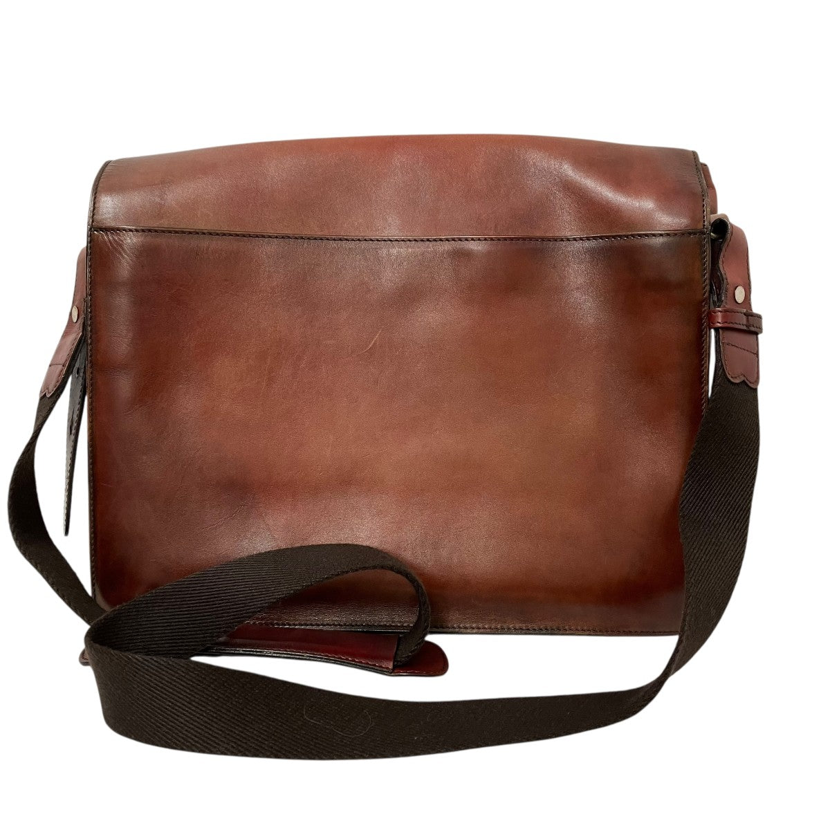 Berluti レザーショルダーバッグ 古着・中古-2枚目のアイテム画像