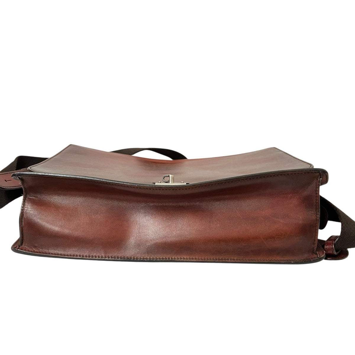 Berluti レザーショルダーバッグ 古着・中古-3枚目のアイテム画像