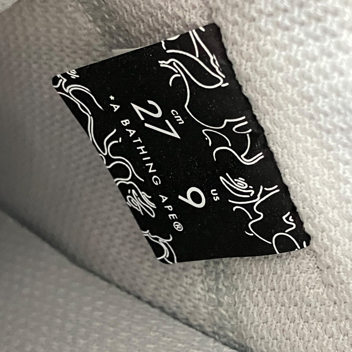 A BATHING APE スニーカー0ZXSHMX91303M 古着・中古-9枚目のアイテム画像