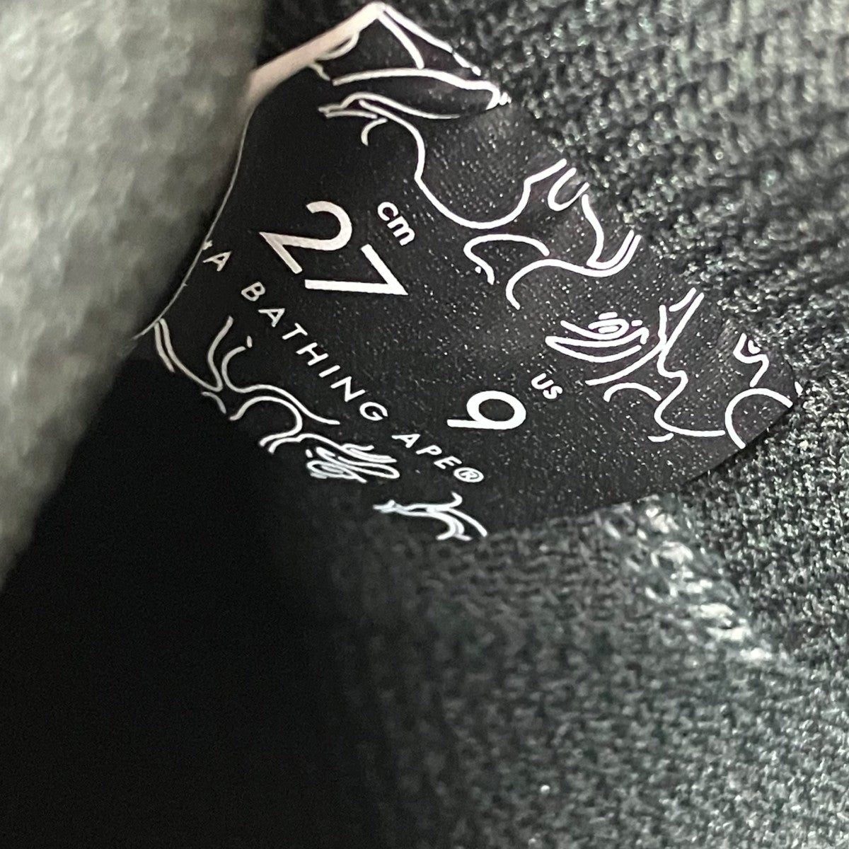 A BATHING APE スニーカー0ZXSHM191323M 古着・中古-9枚目のアイテム画像