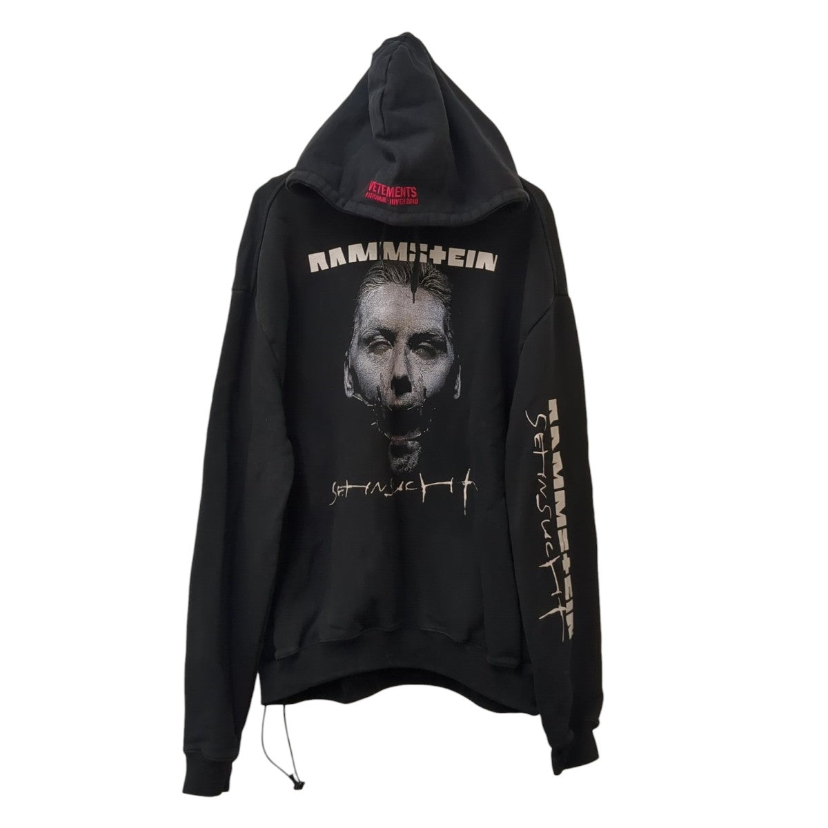 VETEMENTS Rammsteinパーカー 古着・中古-1枚目のアイテム画像