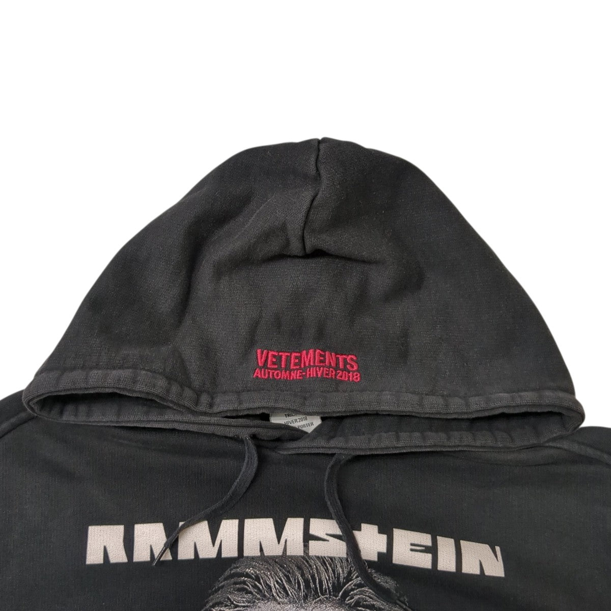 VETEMENTS Rammsteinパーカー 古着・中古-3枚目のアイテム画像