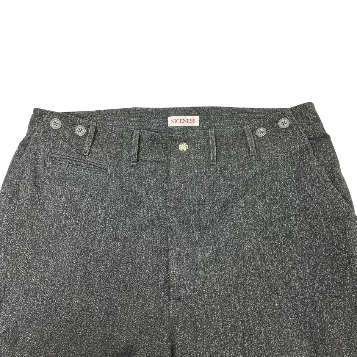 NICENESS 26SSS．BLISSパンツNN-2402T17 古着・中古-3枚目のアイテム画像