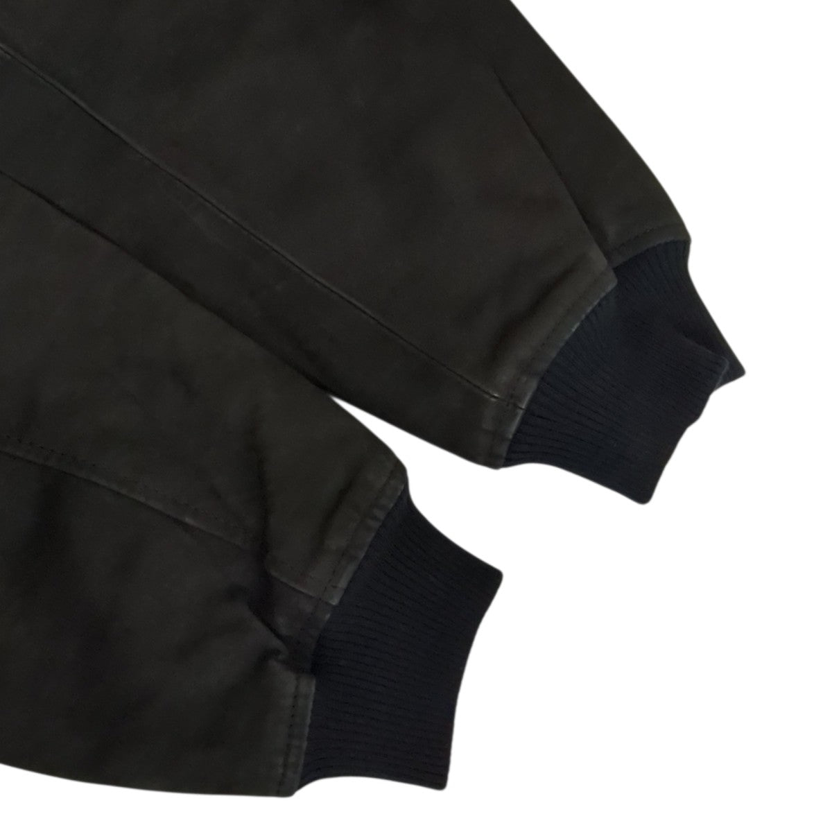 HIGH NECK BLOUSON COW LEATHERレザージャケットSH-68-C-NUBCK-4