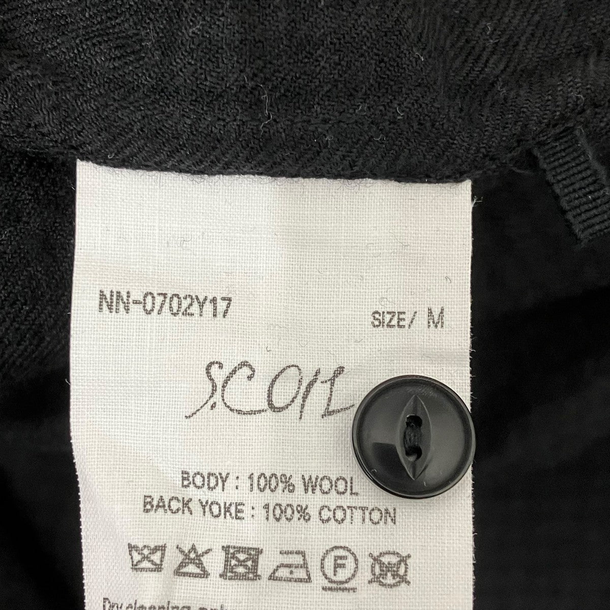 NICENESS 26SSS．COILシャツNN-0702Y17 古着・中古-6枚目のアイテム画像