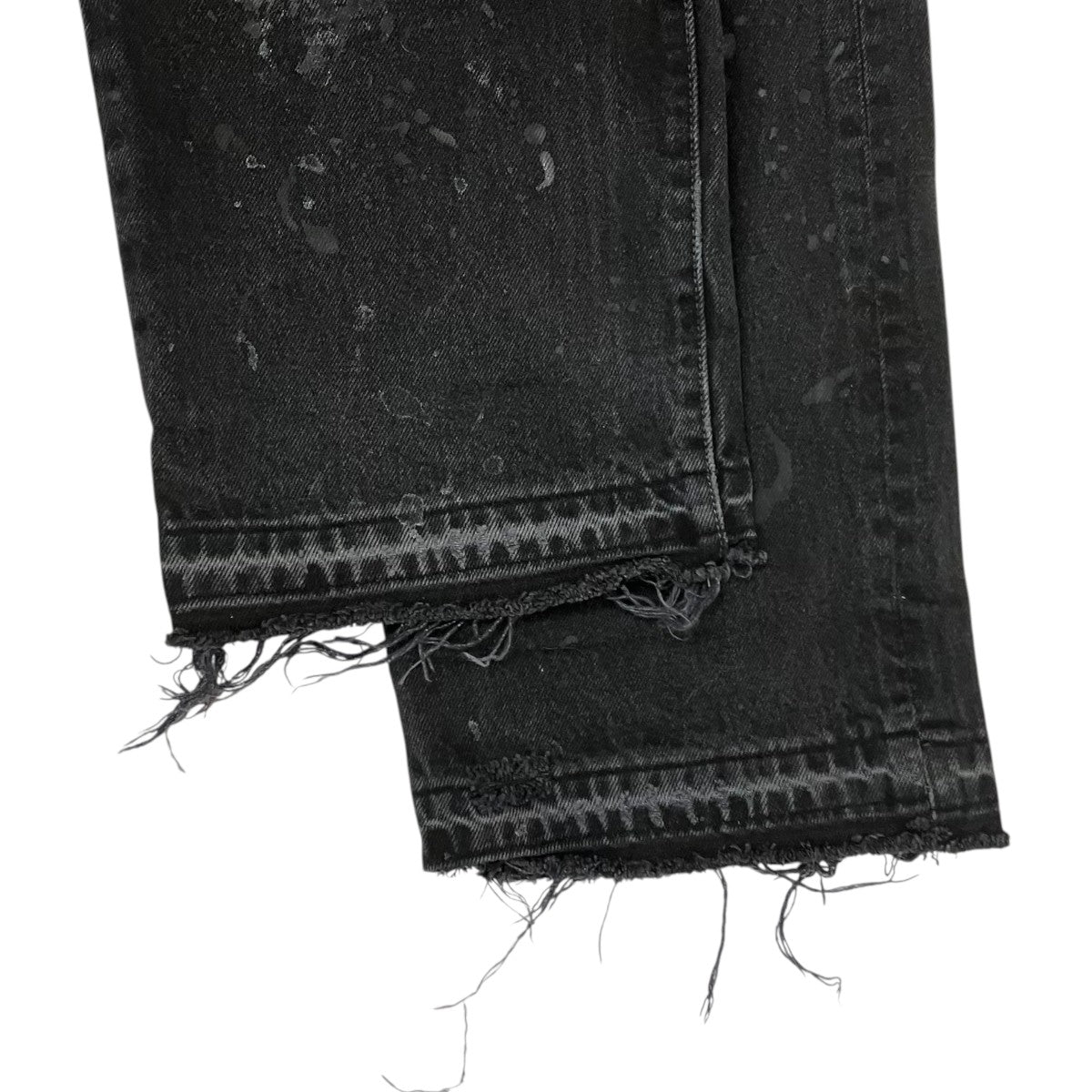 INNOCENCE NYC LEATHER PATCH DENIM PANTSデニムパンツINLPDM01 古着・中古-6枚目のアイテム画像