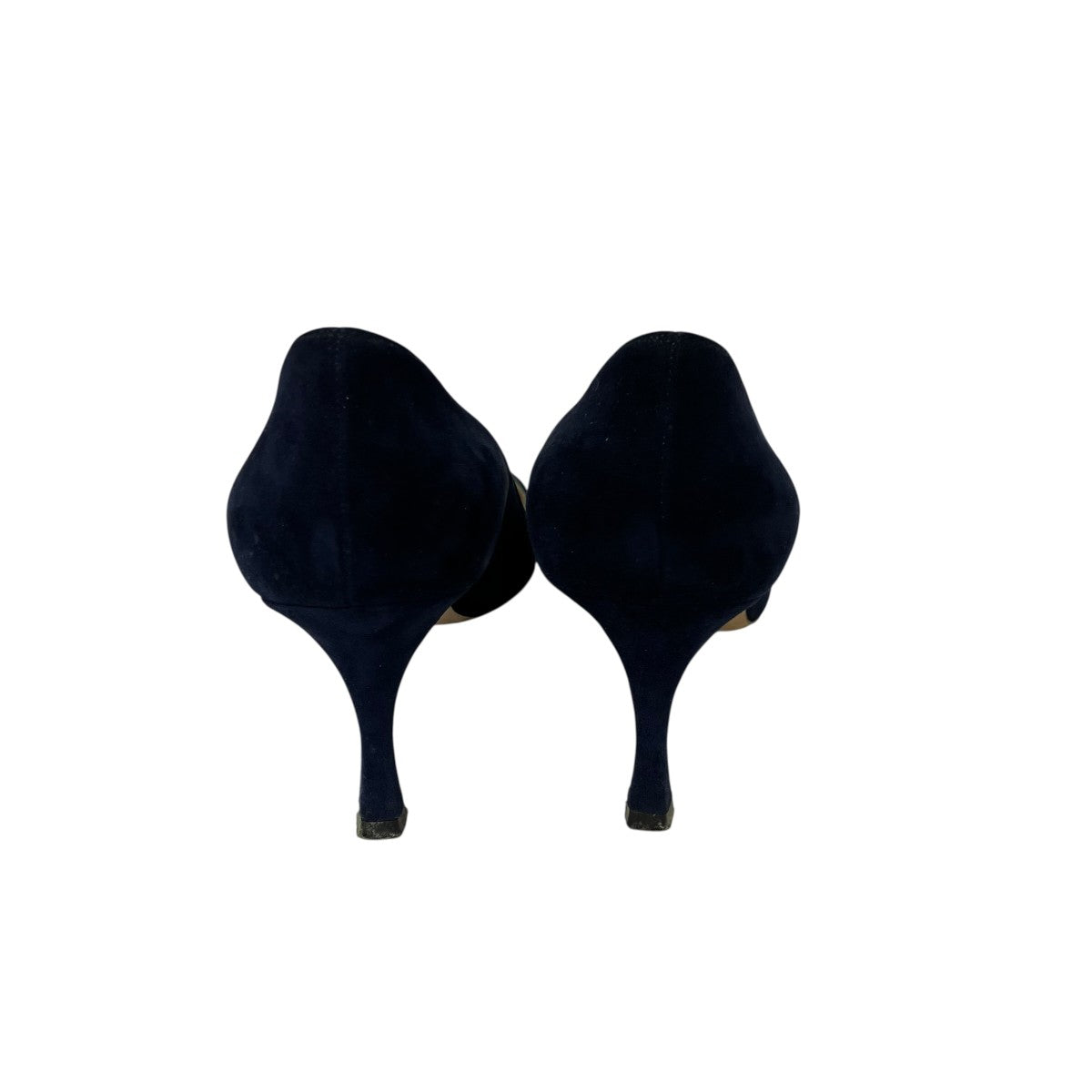 Manolo Blahnik VARENNAスウェードヒールパンプス9XX-0642-0020 古着・中古-3枚目のアイテム画像