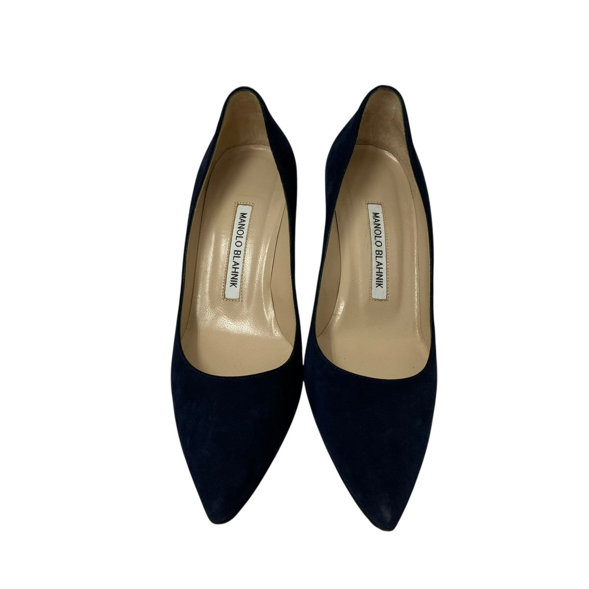Manolo Blahnik VARENNAスウェードヒールパンプス9XX-0642-0020 古着・中古-5枚目のアイテム画像