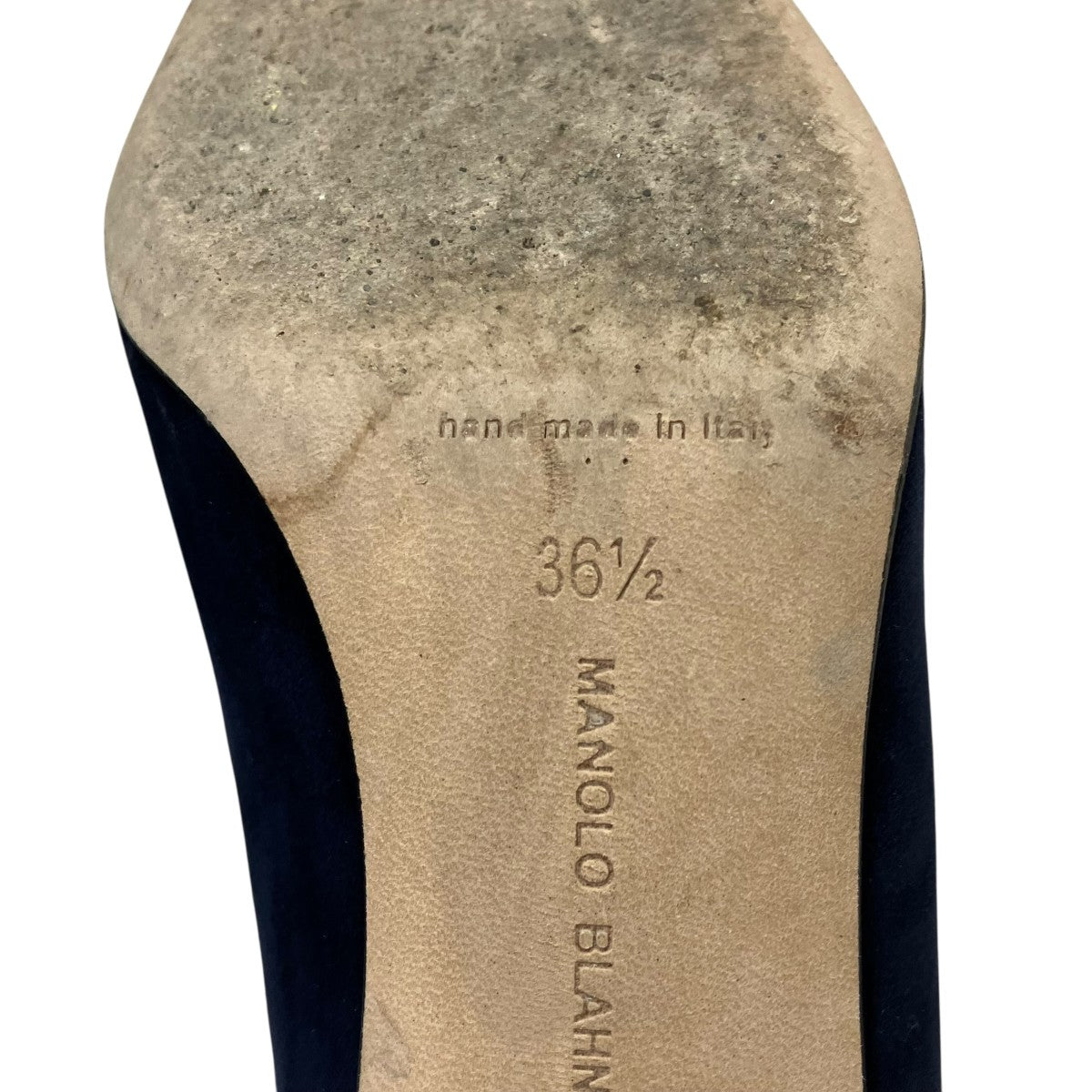 Manolo Blahnik VARENNAスウェードヒールパンプス9XX-0642-0020 古着・中古-9枚目のアイテム画像