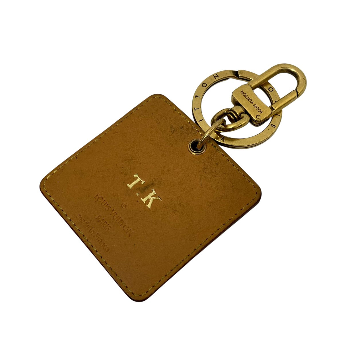 LOUIS VUITTON ネーム入りキーホルダーMP2713 古着・中古-2枚目のアイテム画像