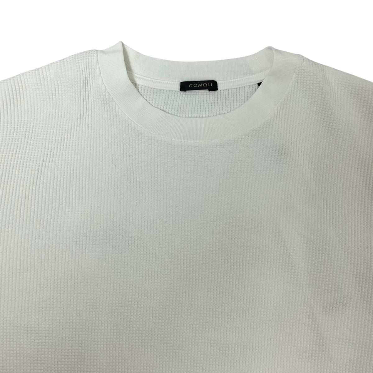 コットンワッフル 長袖TシャツサーマルカットソーD01-05041