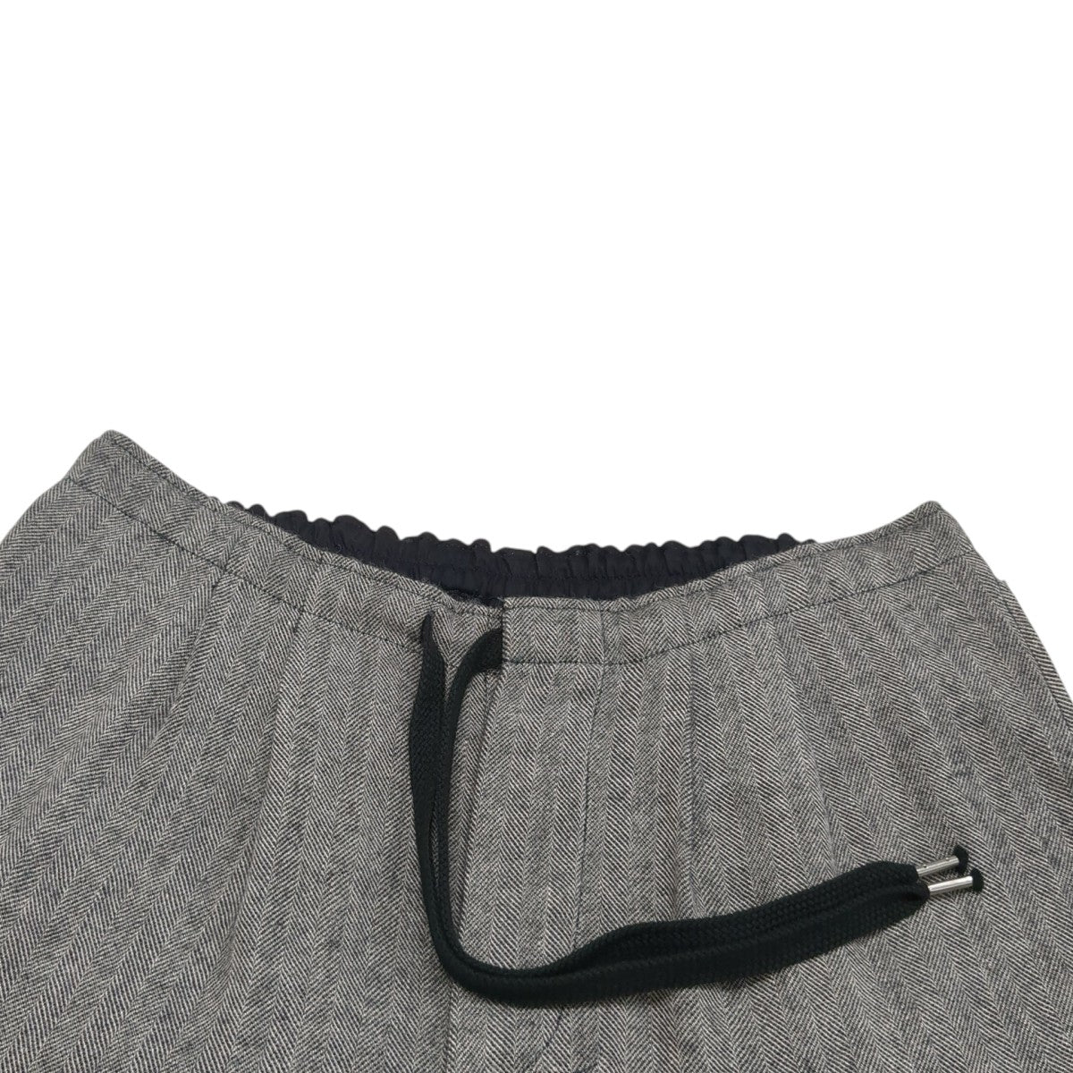 EASY PANTS LINEN ALPACA HERRINGBONEパンツMT4303-0209A