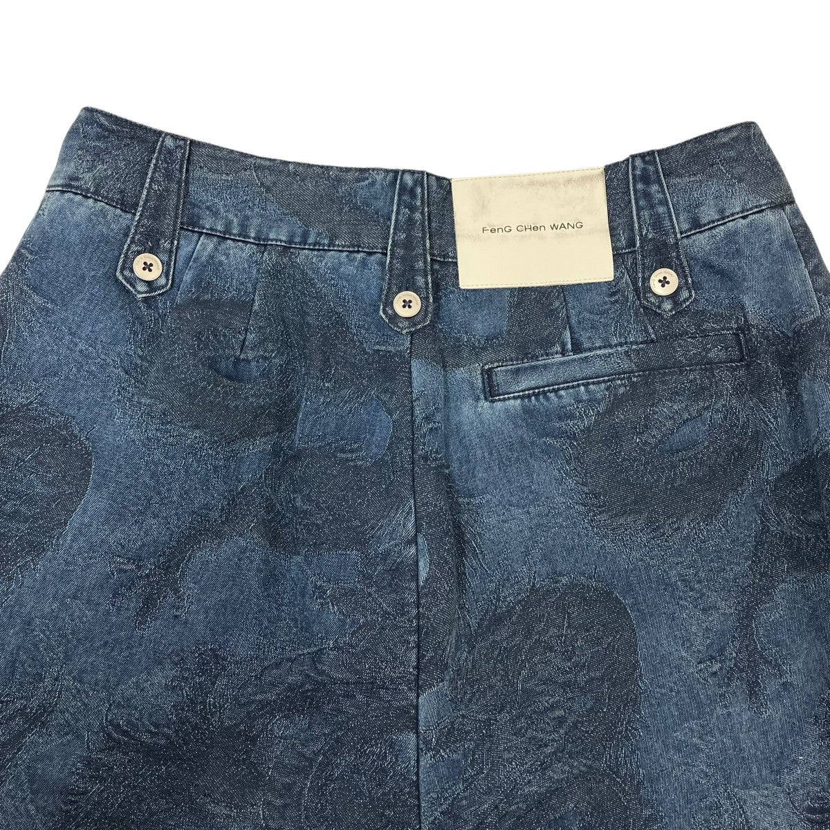 FENG CHEN WANG デニムパンツFUS17TR14 古着・中古-5枚目のアイテム画像