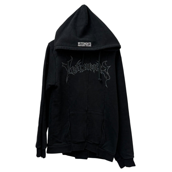 VETEMENTS パーカー VETEMENTS(ヴェトモン) メタルロゴ 再構築パーカーMS16TP27 MS16TP27