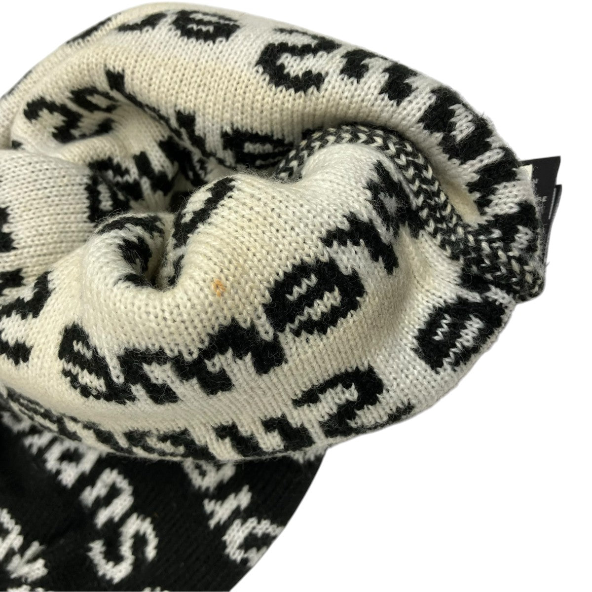 Supreme×New Era Repeat Black Balaclavaニット帽 古着・中古-4枚目のアイテム画像