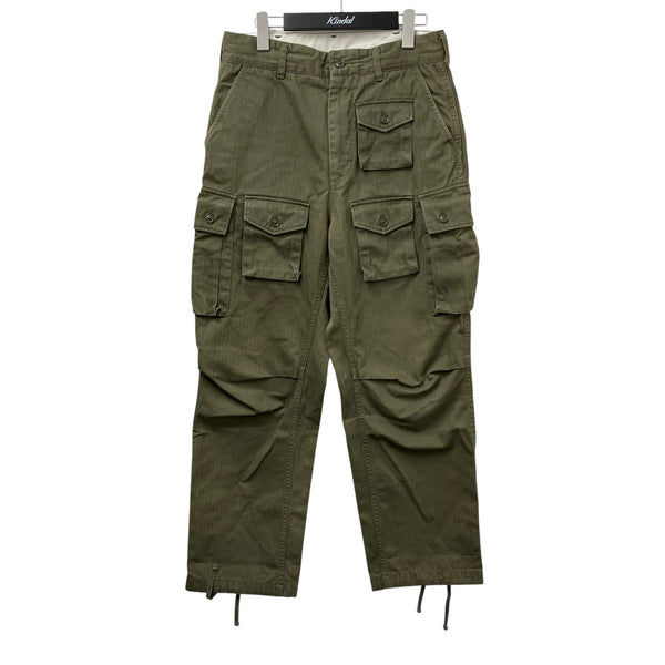 Engineered Garments(エンジニアドガーメンツ) パンツ オリーブ サイズ