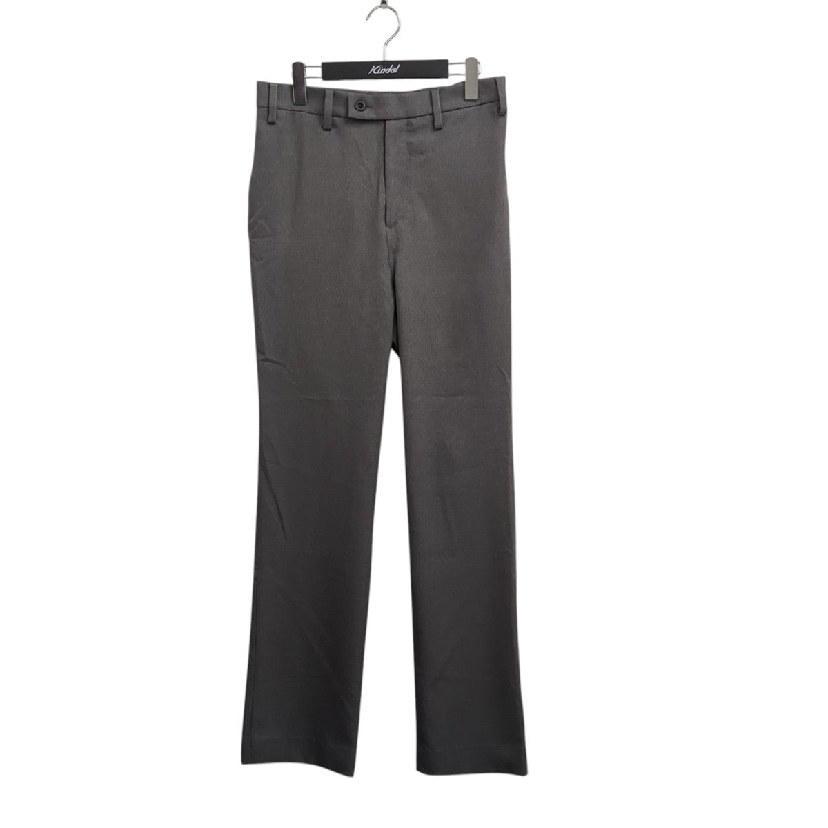 ato RECYCLE POLYESTER STRAIGHT PANTS GRAYスラックスAM26A-P05 古着・中古-1枚目のアイテム画像