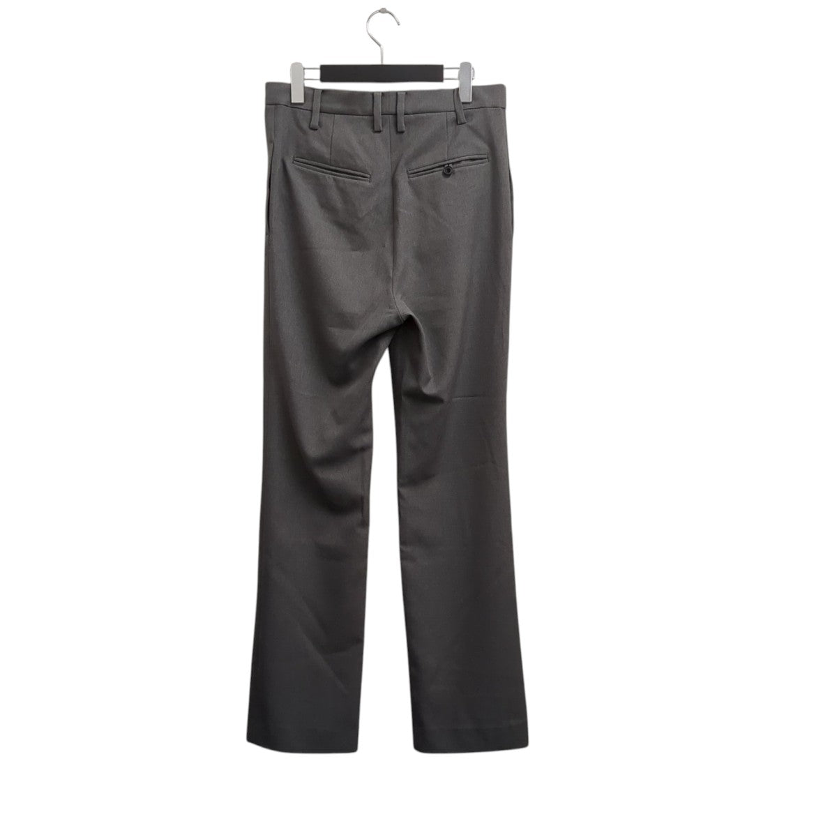 ato RECYCLE POLYESTER STRAIGHT PANTS GRAYスラックスAM26A-P05 古着・中古-2枚目のアイテム画像