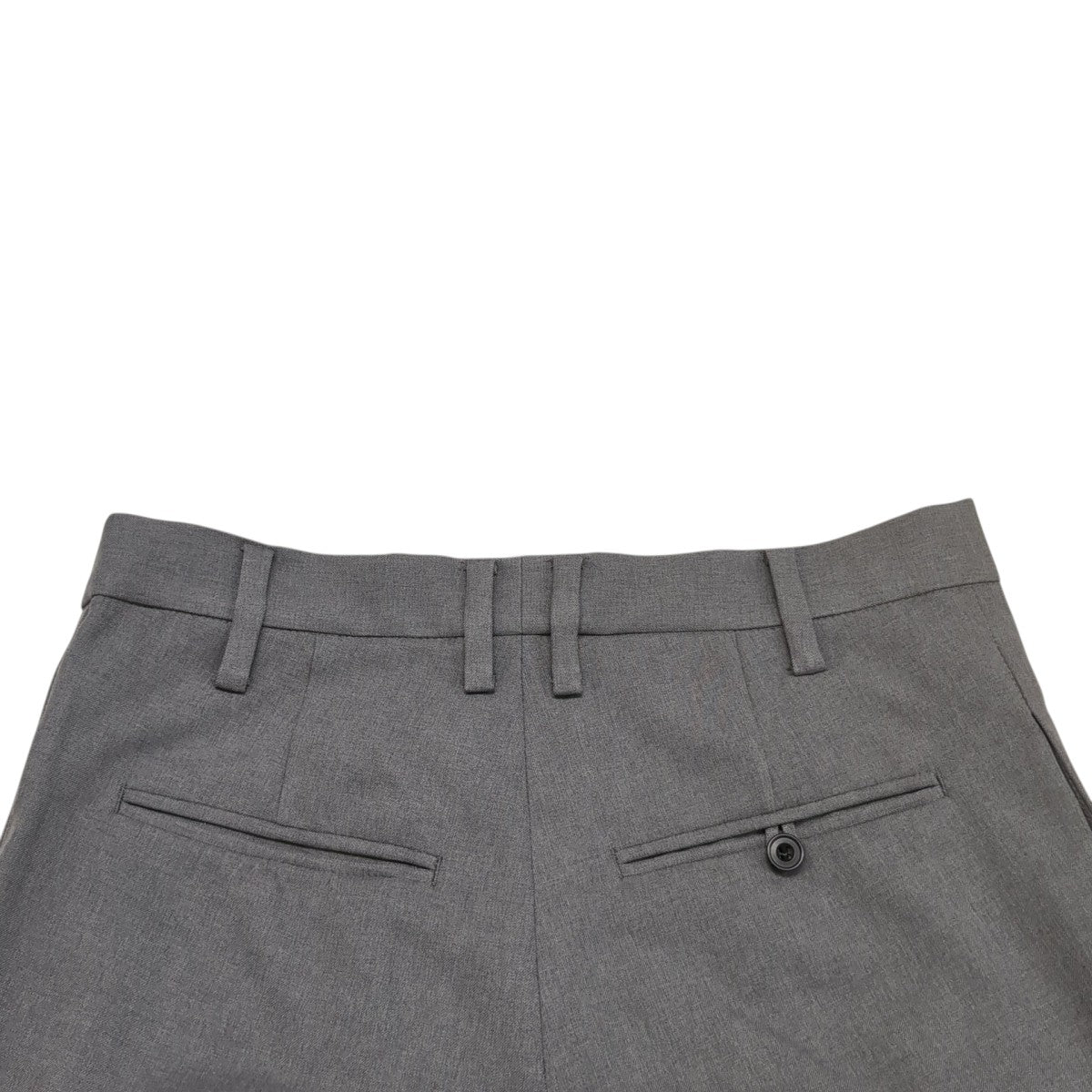 ato RECYCLE POLYESTER STRAIGHT PANTS GRAYスラックスAM26A-P05 古着・中古-4枚目のアイテム画像