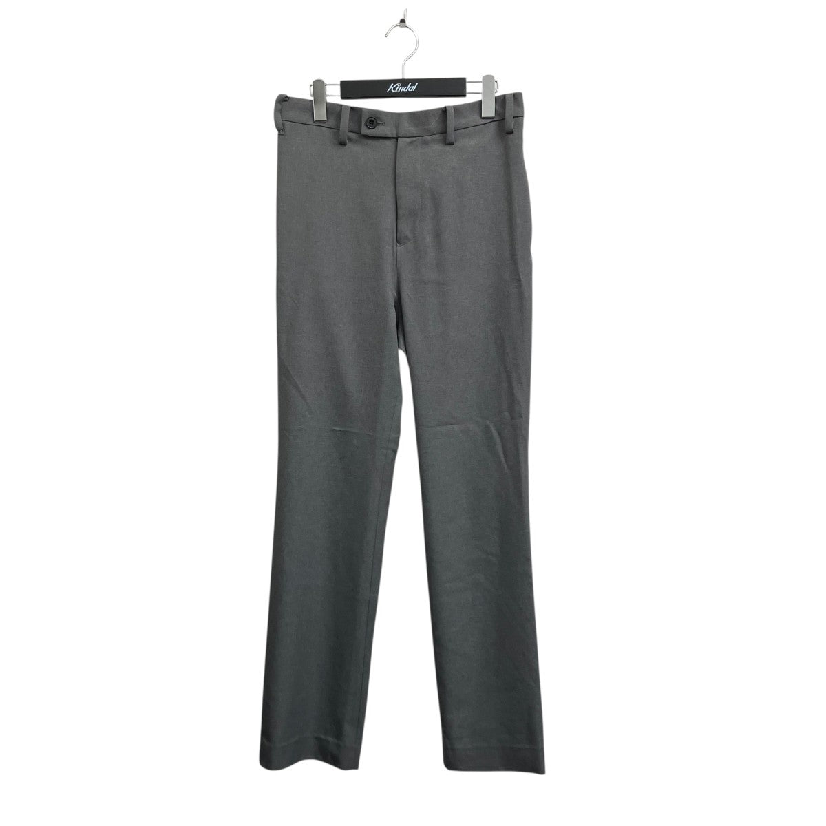 ato RECYCLE POLYESTER STRAIGHT PANTS GRAYスラックスAM26A-P05 古着・中古-1枚目のアイテム画像