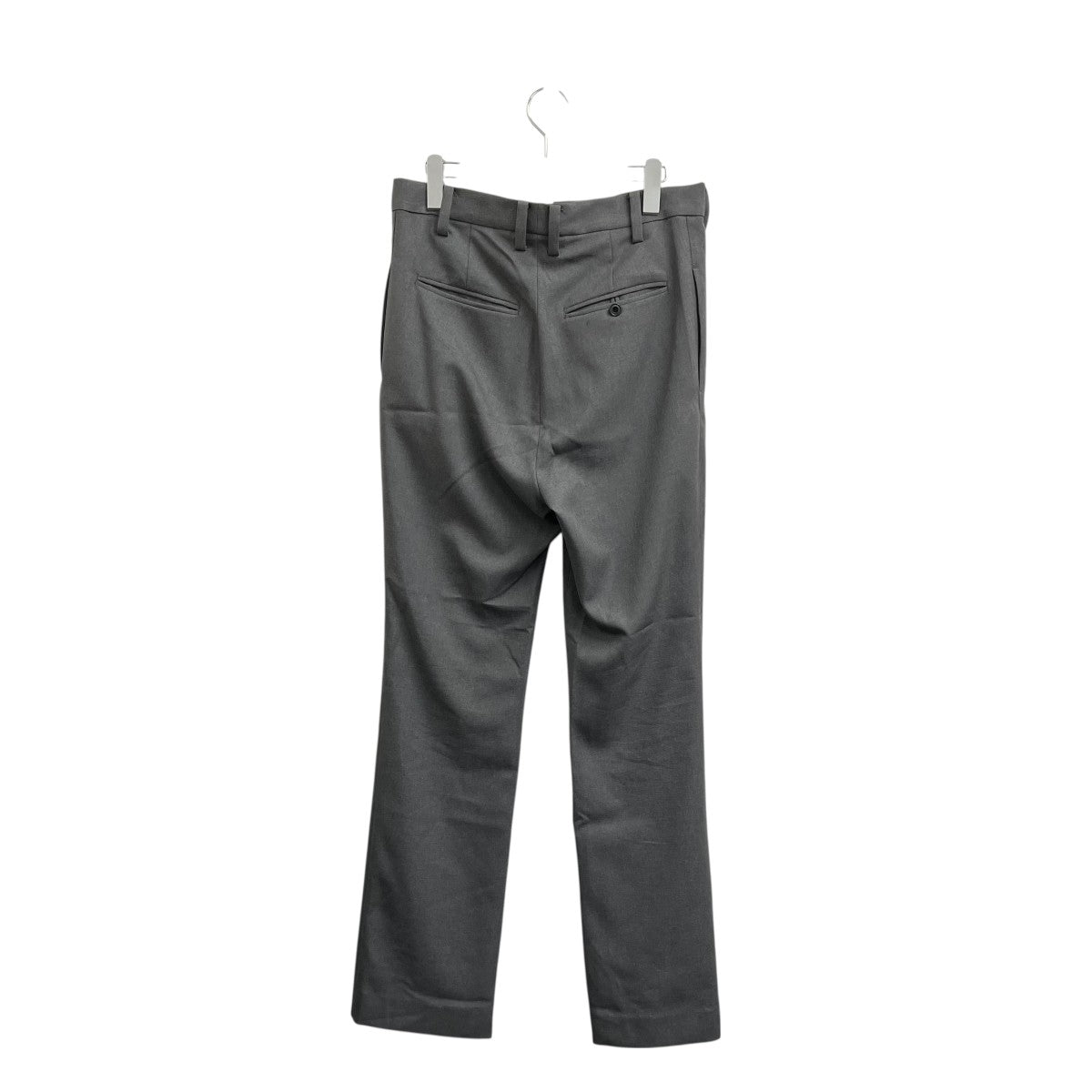 ato RECYCLE POLYESTER STRAIGHT PANTS GRAYスラックスAM26A-P05 古着・中古-2枚目のアイテム画像