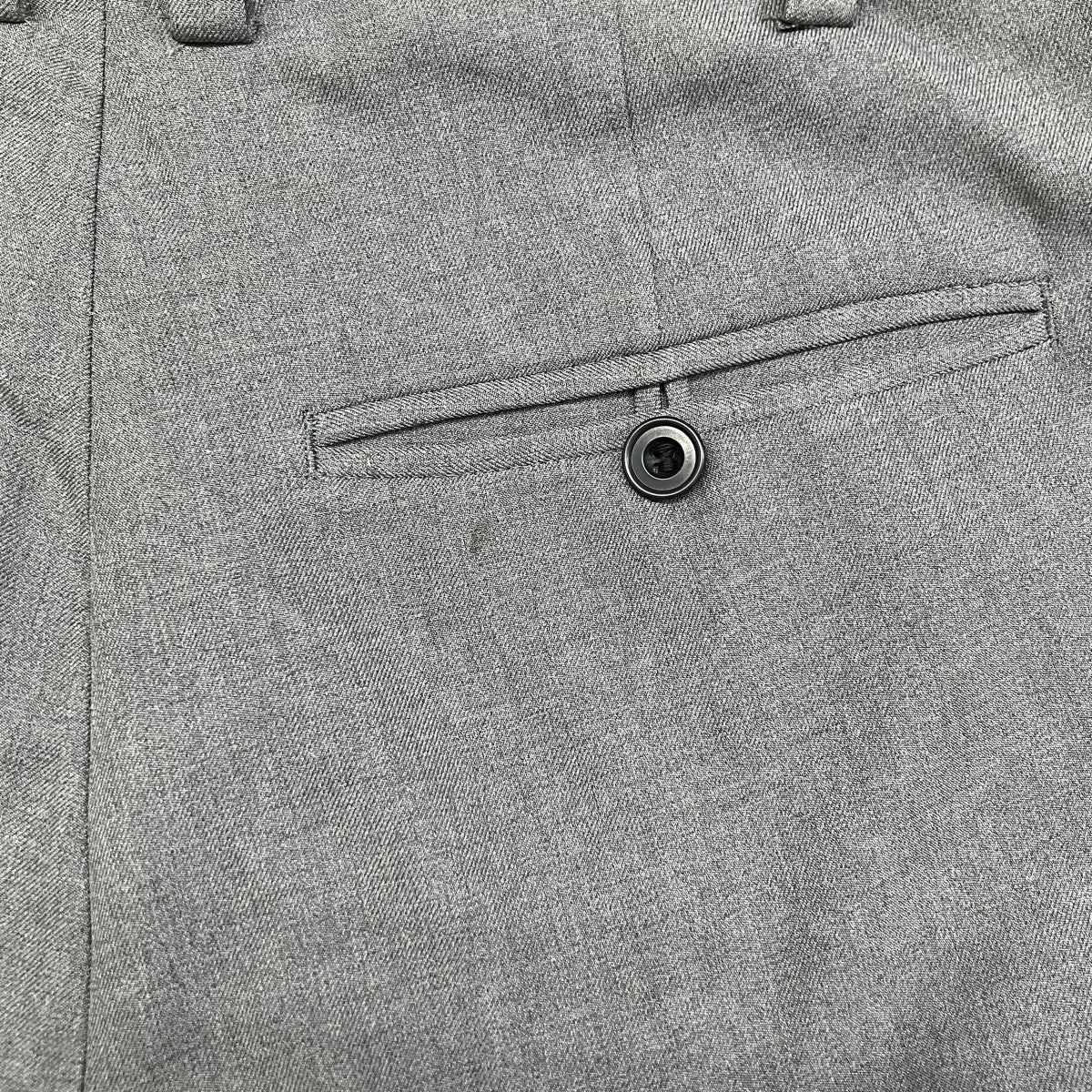 ato RECYCLE POLYESTER STRAIGHT PANTS GRAYスラックスAM26A-P05 古着・中古-9枚目のアイテム画像