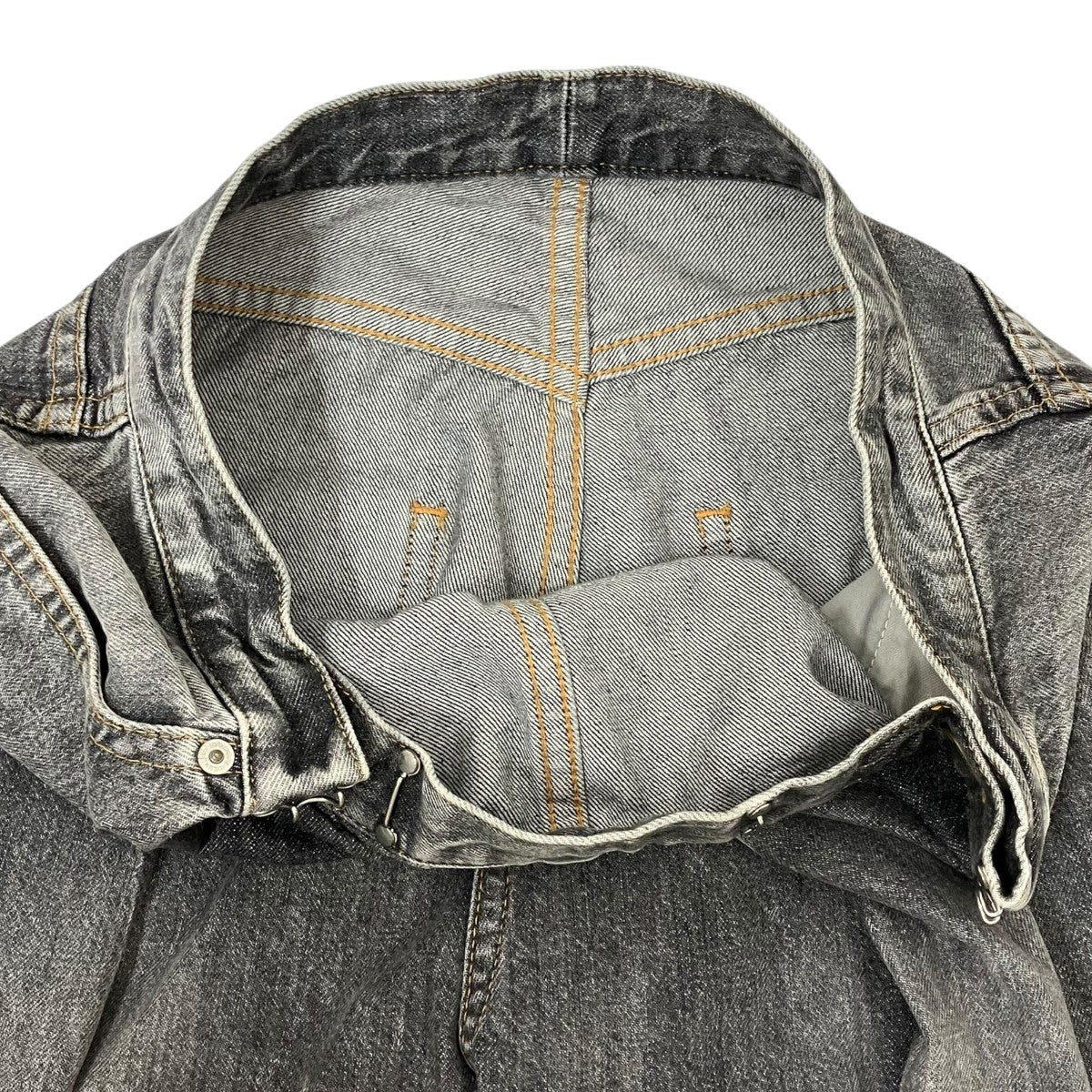 JOHN LAWRENCE SULLIVAN RIGID DENIM WIDE PANTSデニムパンツJLSW-12 古着・中古-4枚目のアイテム画像