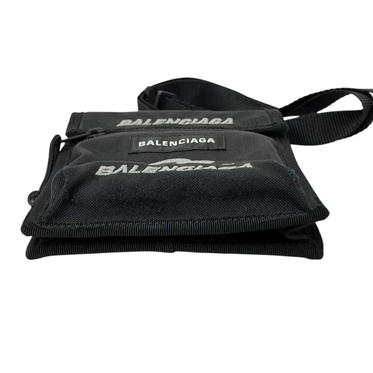 BALENCIAGA 製造番号なし Logo Exploreショルダーバッグ655982 古着・中古-3枚目のアイテム画像