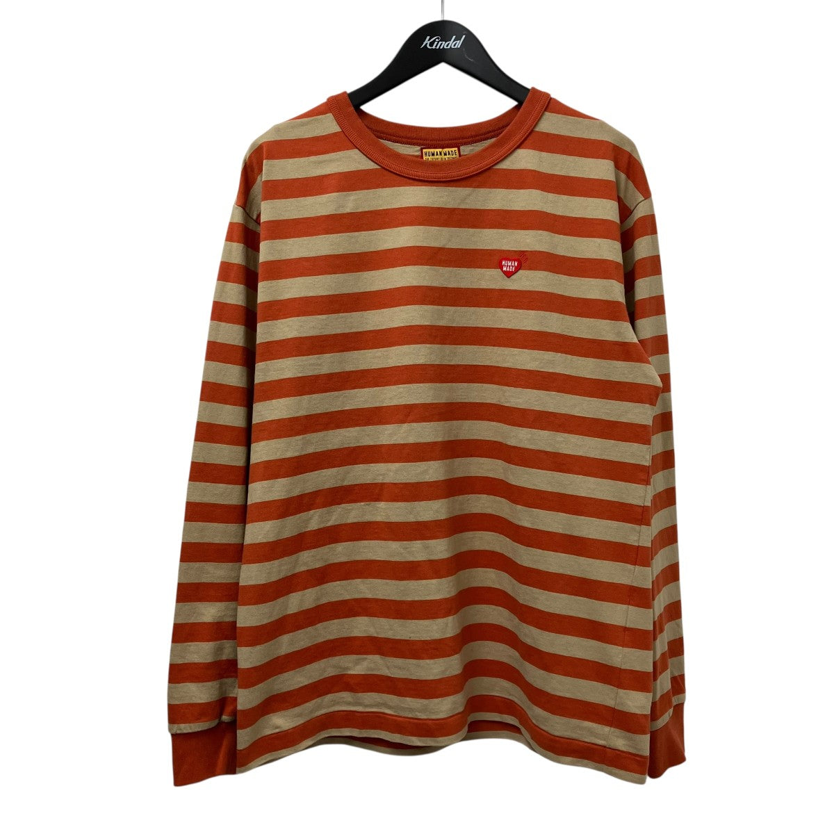 HUMAN MADE STRIPED L S T-SHIRT長袖カットソーHM31CS027 古着・中古-1枚目のアイテム画像