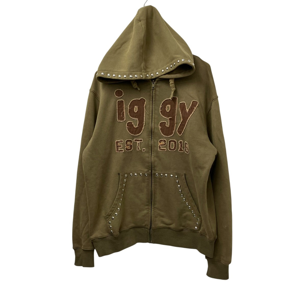 iggy ジップパーカー 古着・中古-1枚目のアイテム画像