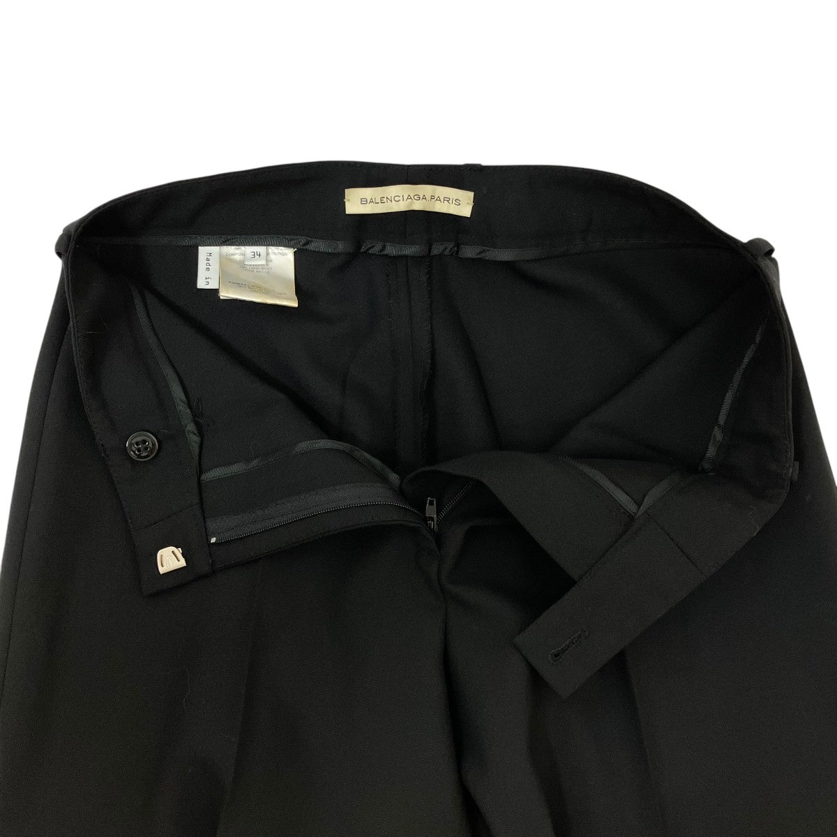 BALENCIAGA 2005スラックスTJ709 古着・中古-4枚目のアイテム画像