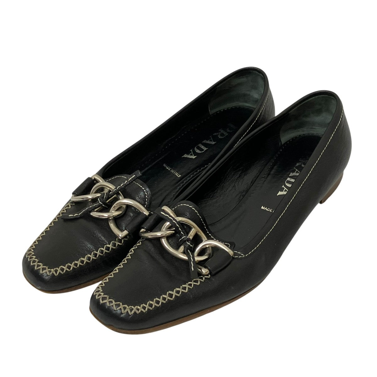 PRADA ローファー 古着・中古-1枚目のアイテム画像