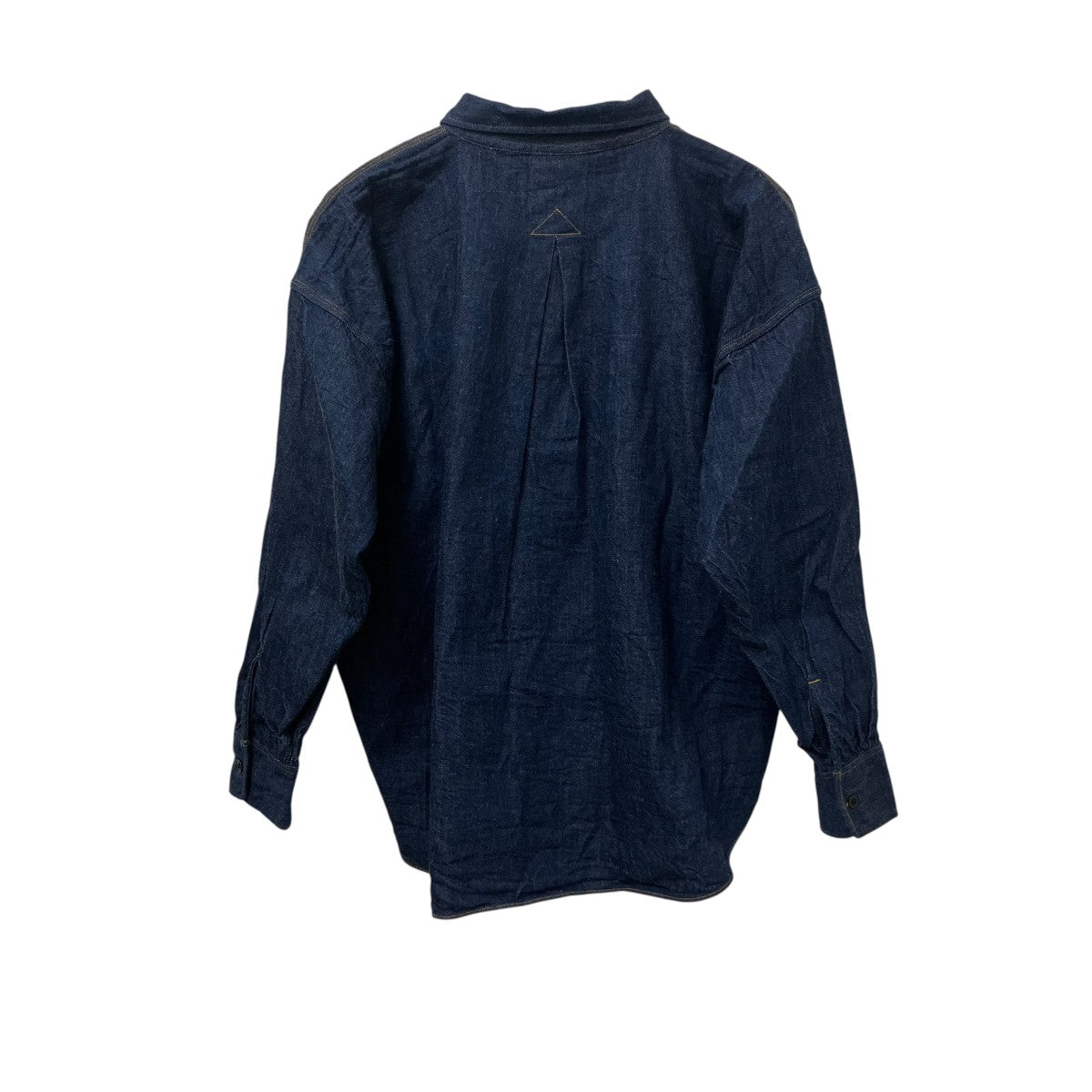 Gurank Work shirtsデニムシャツ 古着・中古-2枚目のアイテム画像