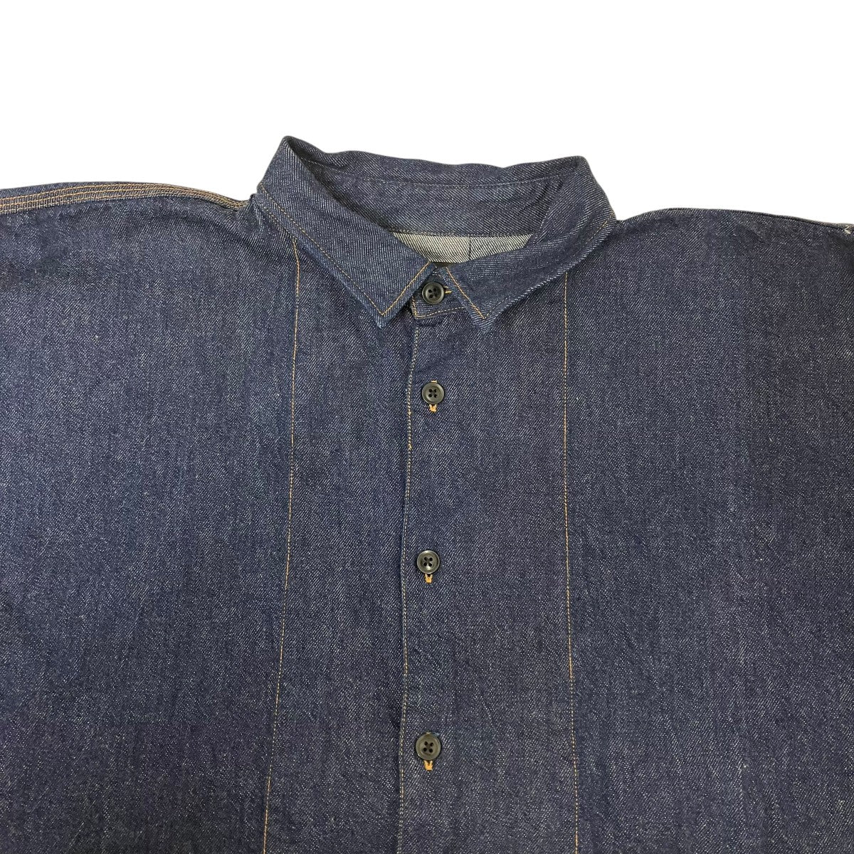Gurank Work shirtsデニムシャツ 古着・中古-3枚目のアイテム画像