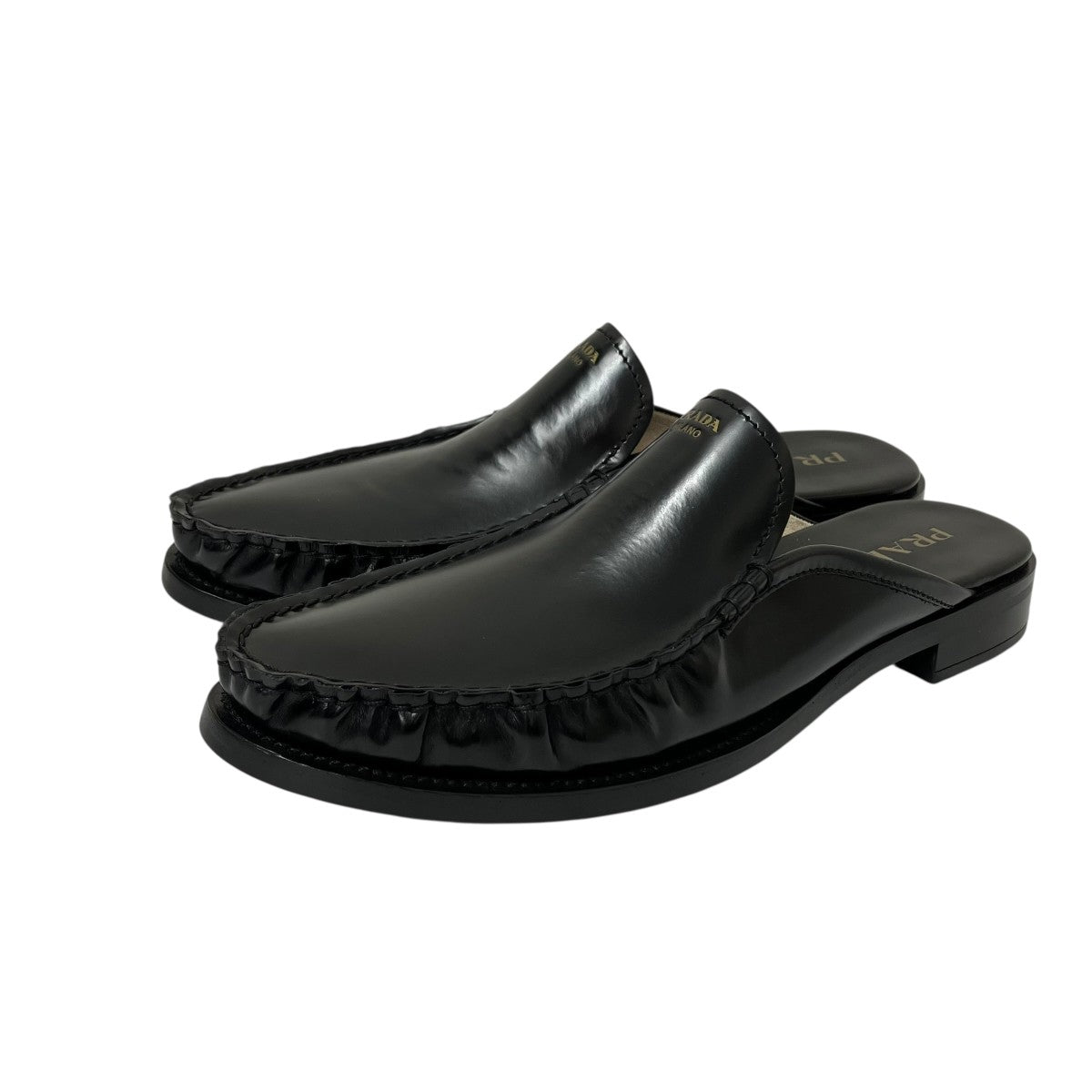 PRADA スリッポン1D0320 古着・中古-1枚目のアイテム画像