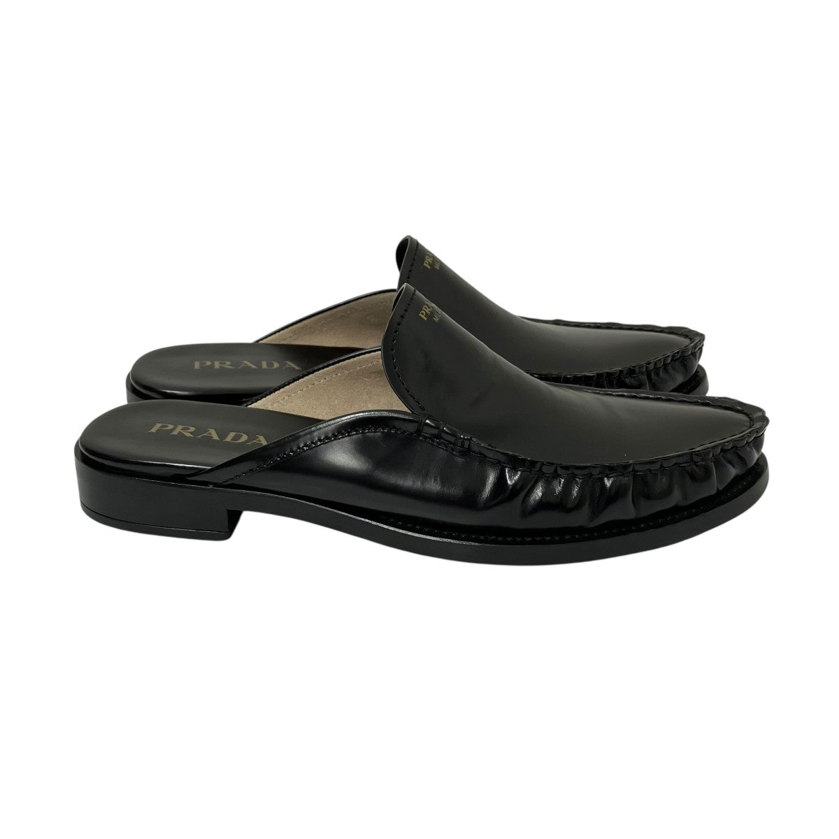 PRADA スリッポン1D0320 古着・中古-4枚目のアイテム画像