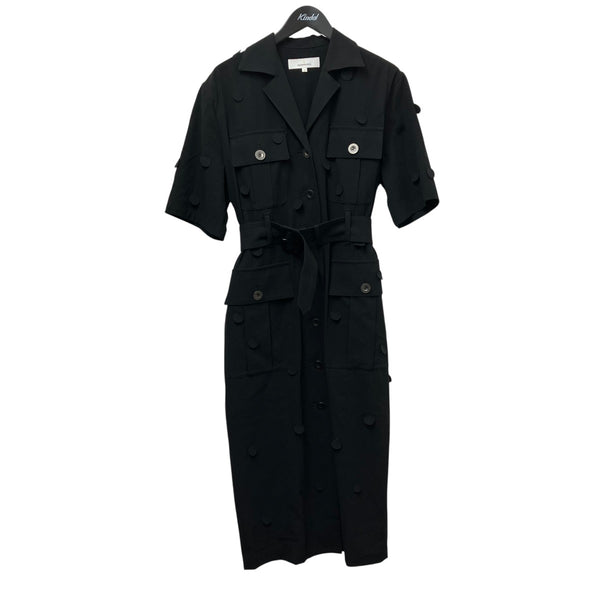 AKIRA NAKA(アキラナカ) Martha dot panel safari dressコートAR2321