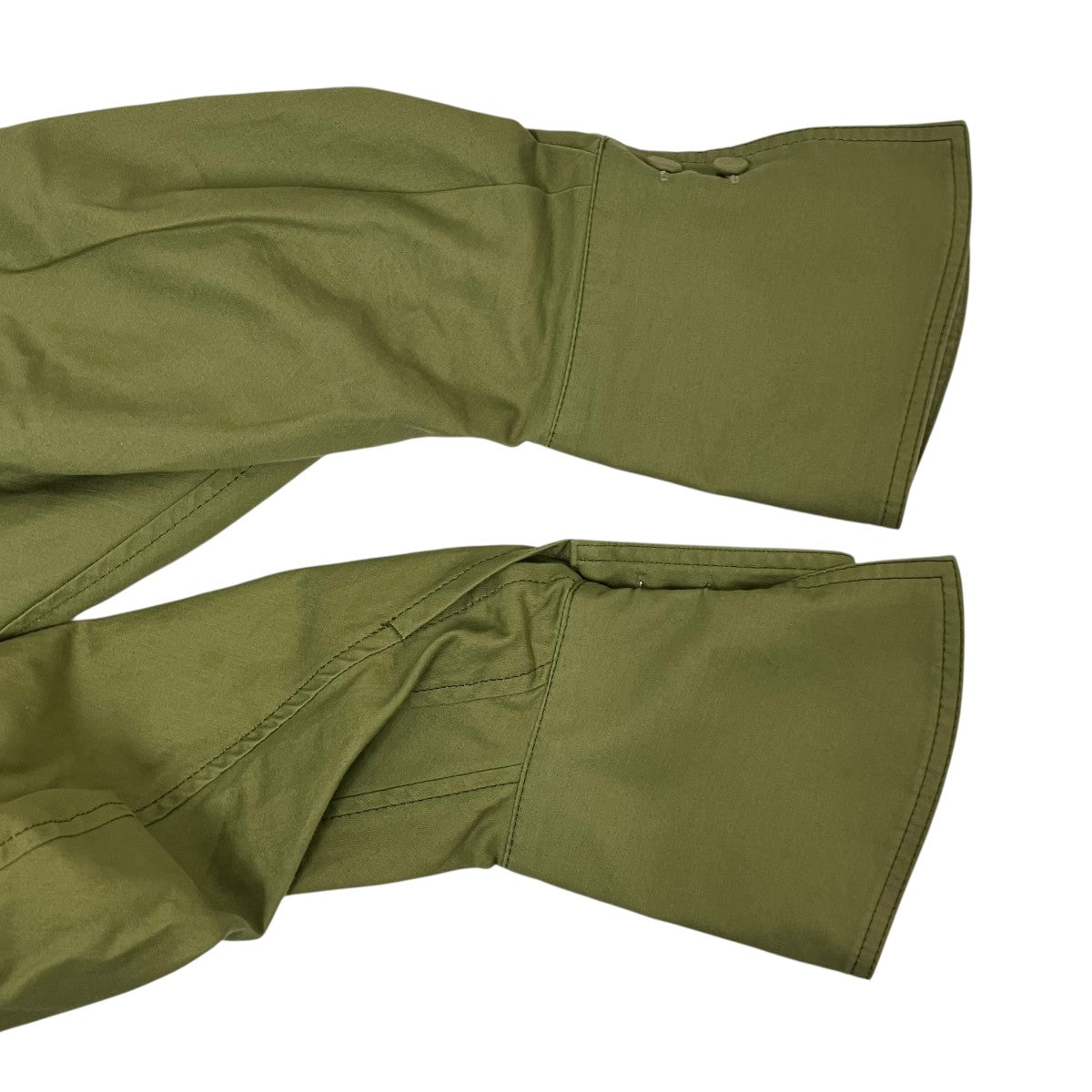 mame kurogouchi Military Cotton Deep Neck DressワンピースMM22PS-DR712 古着・中古-5枚目のアイテム画像