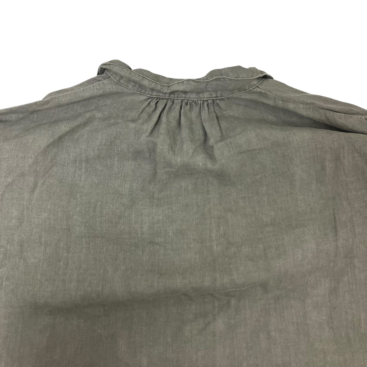 nest Robe 天然染めラッフルスモックドレスワンピース 古着・中古-4枚目のアイテム画像