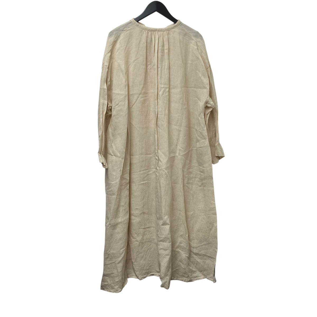 nest Robe 25SS近江晒し 重ねギャザーワンピース01251-1076 古着・中古-2枚目のアイテム画像