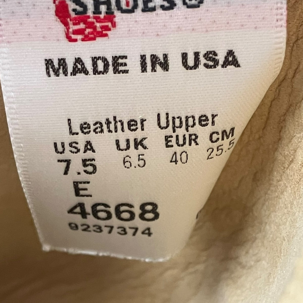 RED WING×HUMAN MADE 9 INCH PECOSブーツ4668 古着・中古-9枚目のアイテム画像