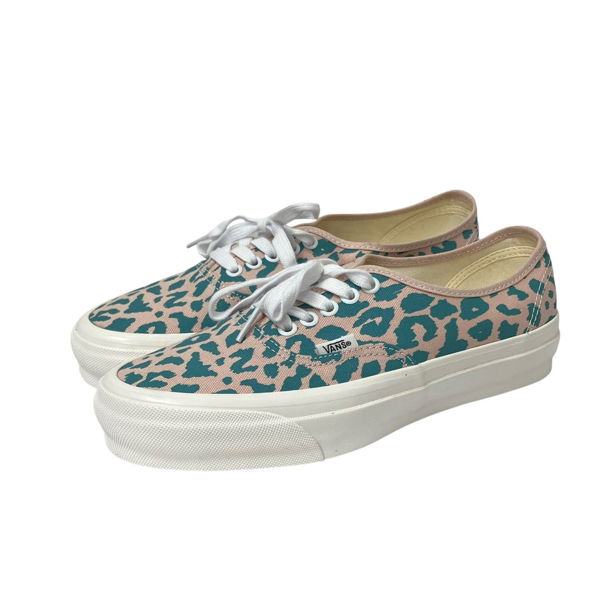 VANS Lx Authentic 44 Cheetah Sepia Roseスニーカー721356 古着・中古-1枚目のアイテム画像